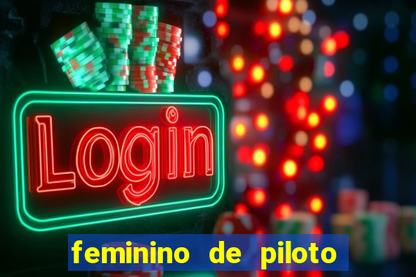 feminino de piloto de fuga