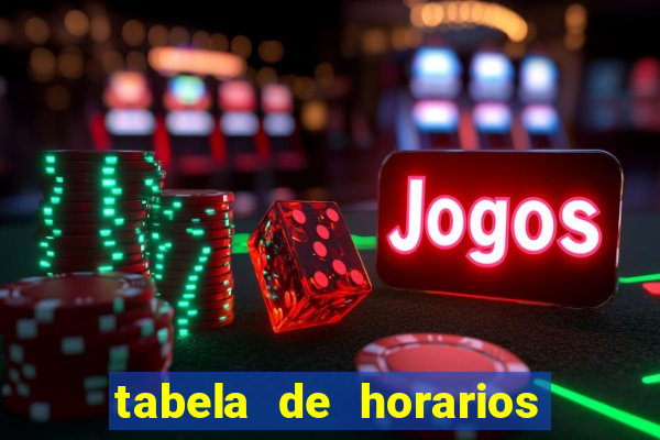 tabela de horarios fortune tiger