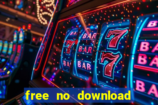 free no download slot games