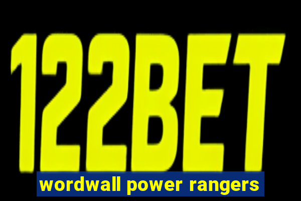 wordwall power rangers