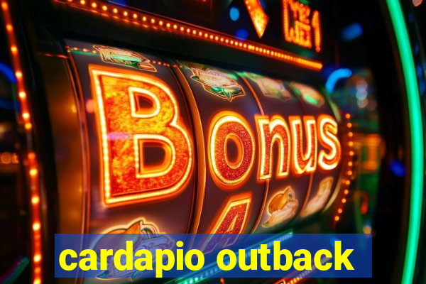 cardapio outback