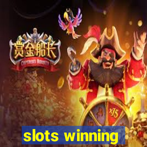 slots winning