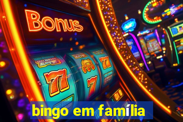 bingo em família