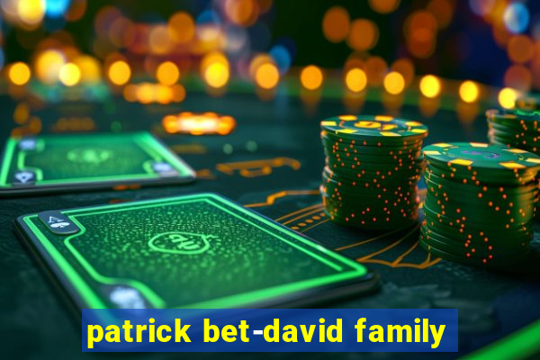 patrick bet-david family