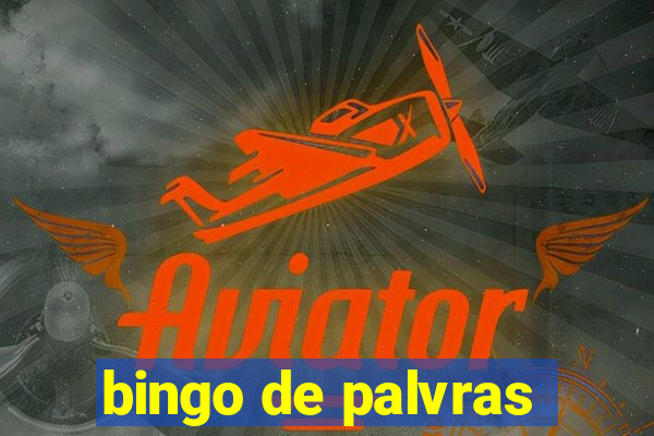 bingo de palvras