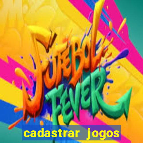 cadastrar jogos online caixa