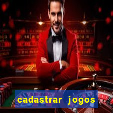 cadastrar jogos online caixa