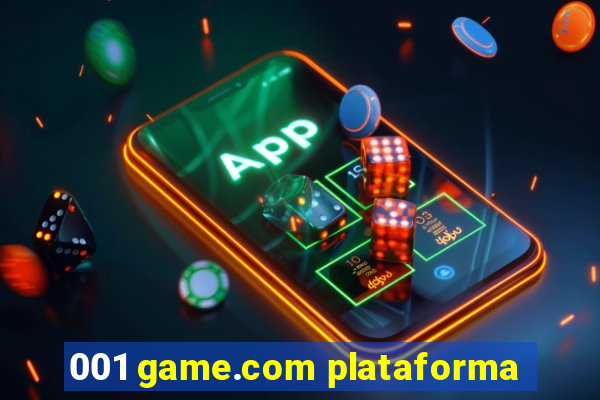 001 game.com plataforma