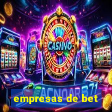 empresas de bet