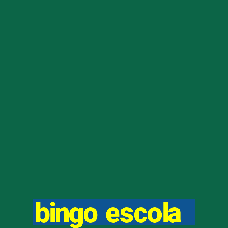 bingo escola