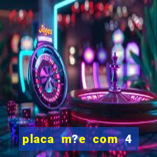 placa m?e com 4 slots de memoria