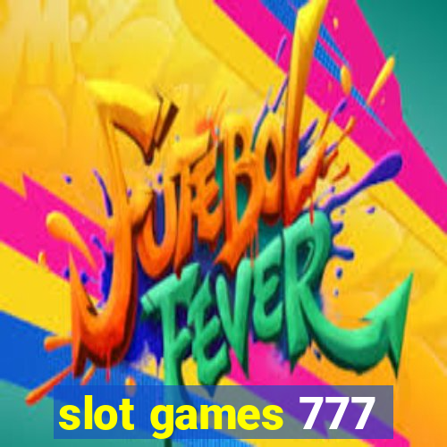 slot games 777