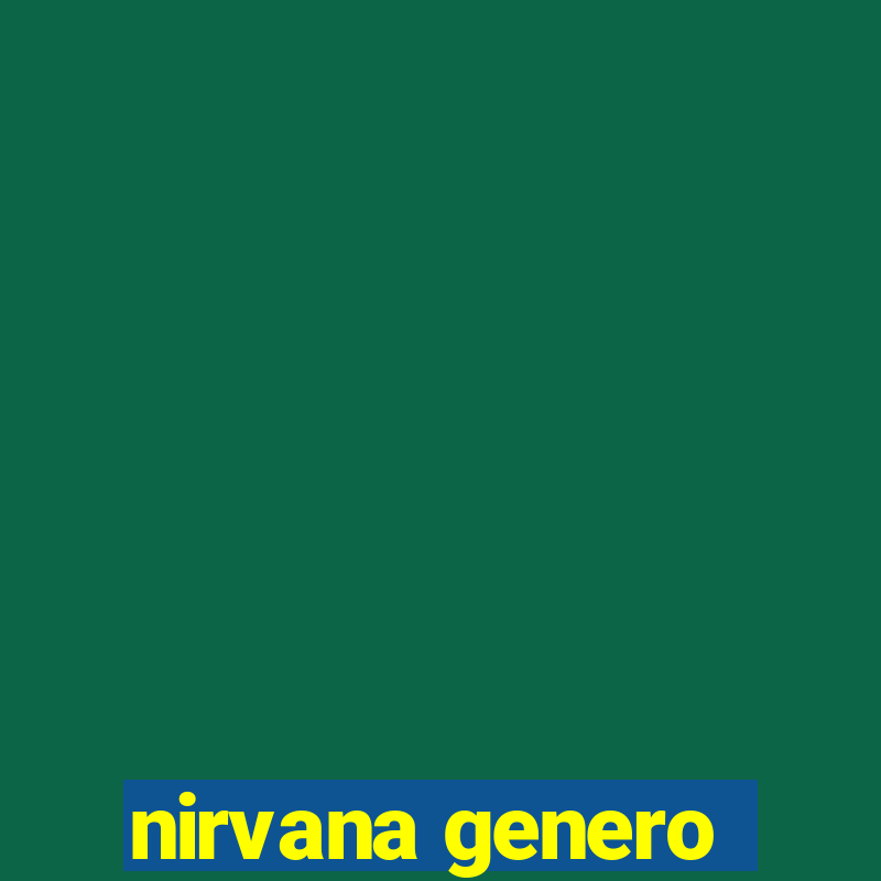 nirvana genero