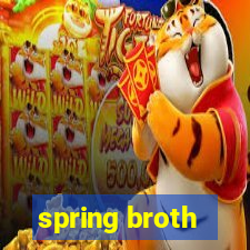 spring broth