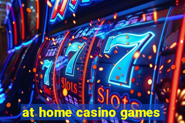 at home casino games