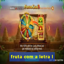 fruta com a letra l