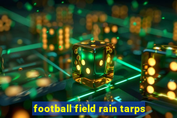 football field rain tarps