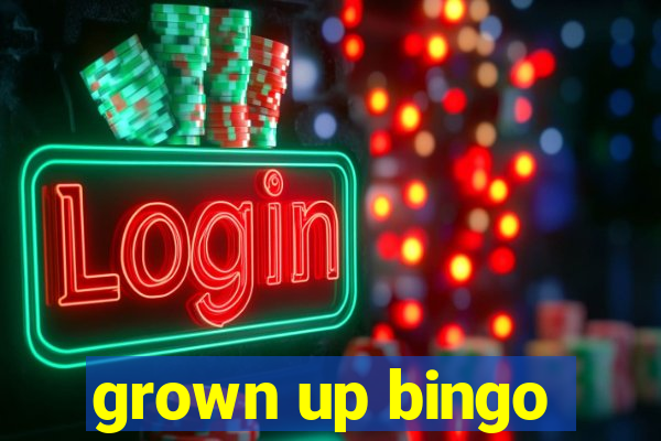 grown up bingo