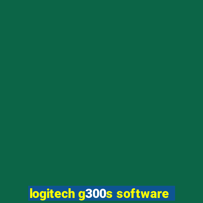 logitech g300s software