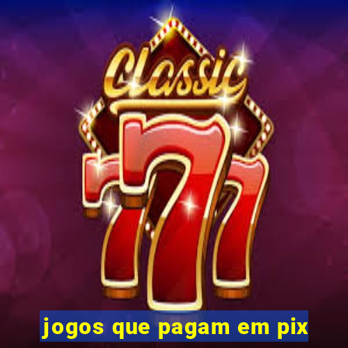 jogos que pagam em pix