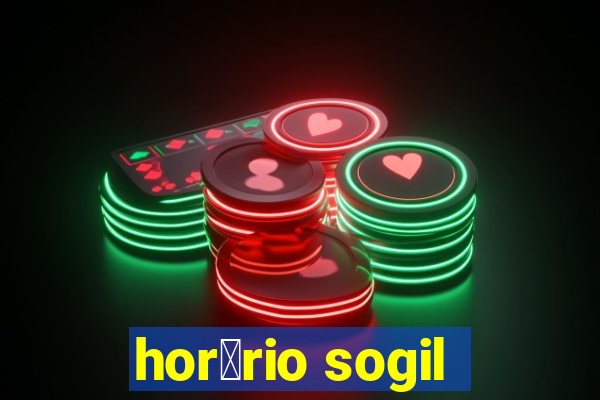 hor谩rio sogil