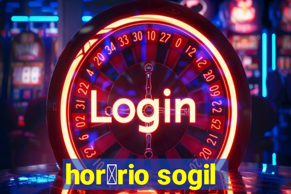 hor谩rio sogil