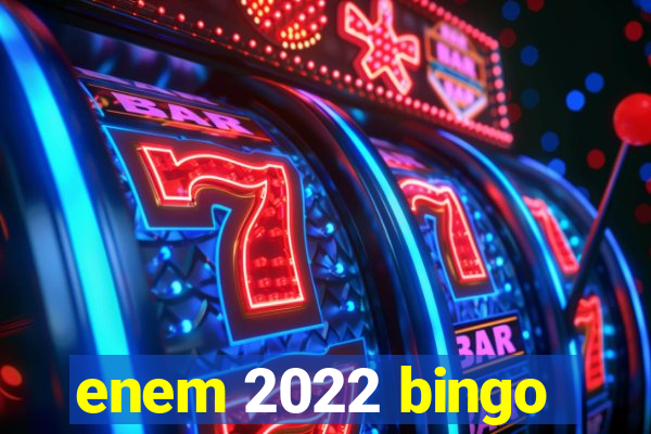 enem 2022 bingo