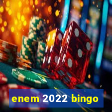 enem 2022 bingo