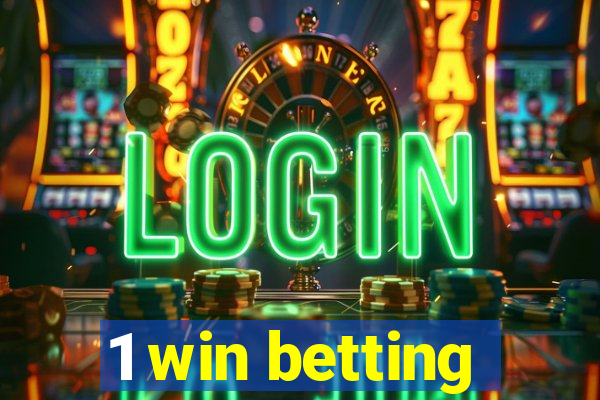 1 win betting