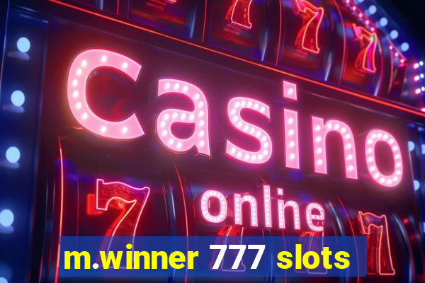 m.winner 777 slots