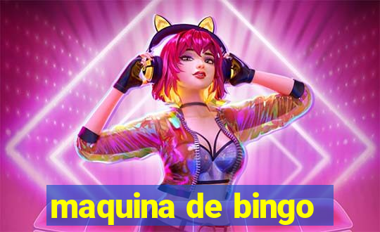 maquina de bingo