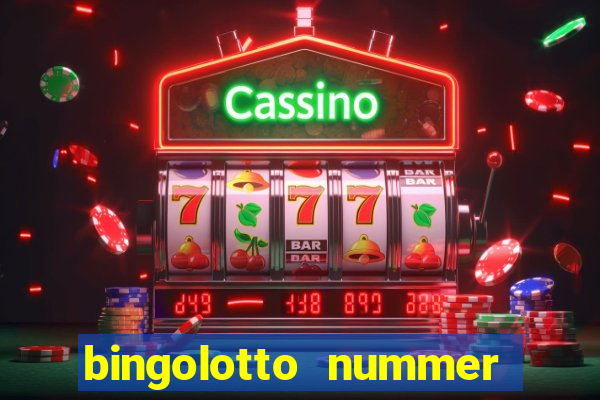 bingolotto nummer ettans bingo