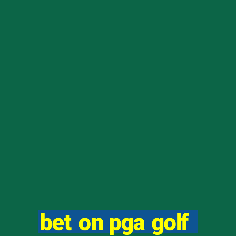 bet on pga golf