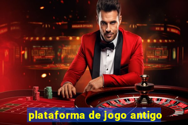 plataforma de jogo antigo