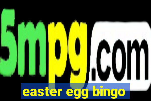 easter egg bingo