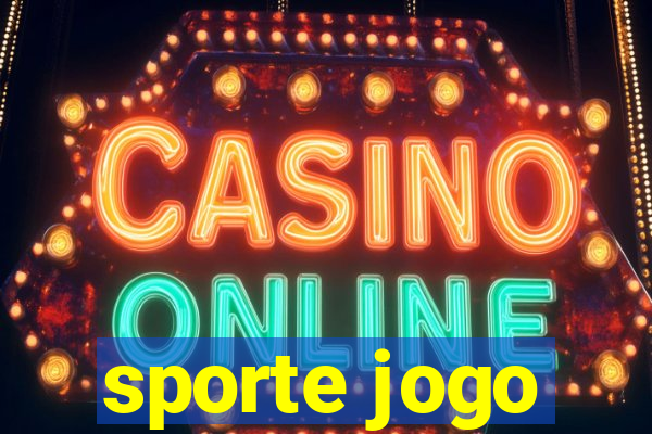 sporte jogo