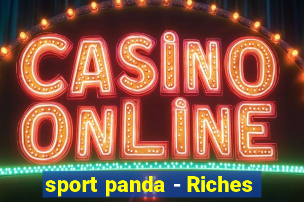 sport panda - Riches