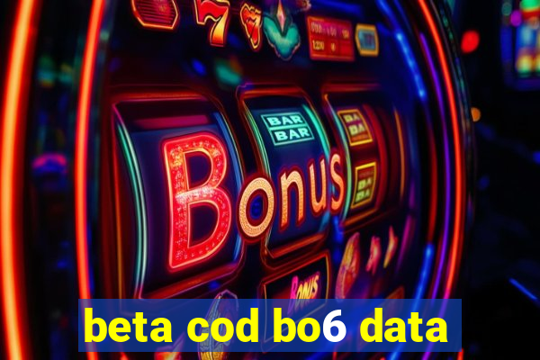 beta cod bo6 data