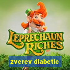 zverev diabetic