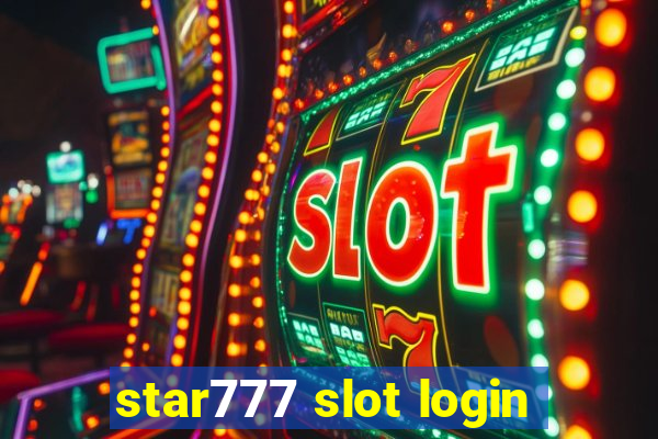 star777 slot login