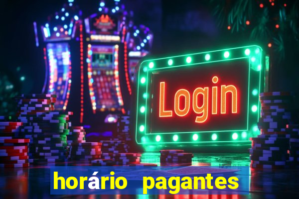 horário pagantes do fortune tiger