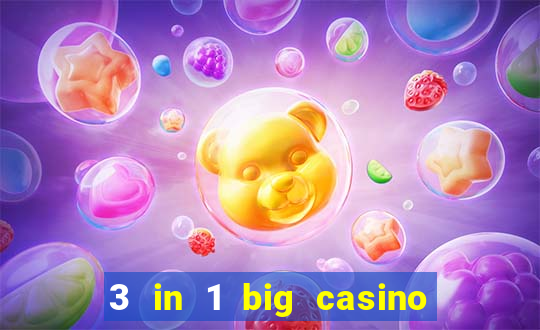 3 in 1 big casino game set