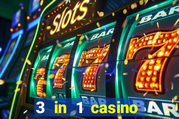 3 in 1 casino game set