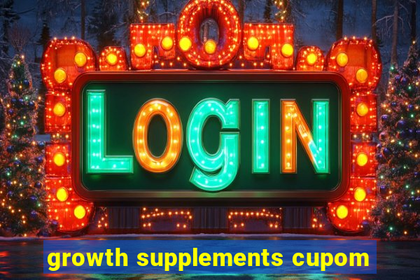 growth supplements cupom