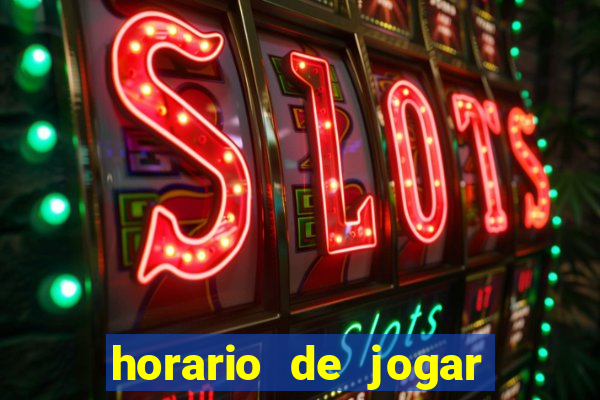 horario de jogar fortune rabbit