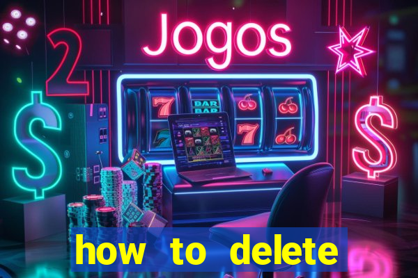 how to delete account in bingo plus