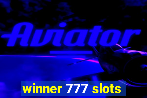 winner 777 slots