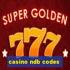 casino ndb codes