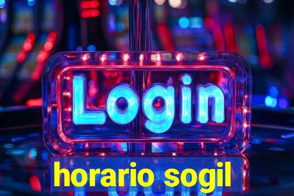 horario sogil