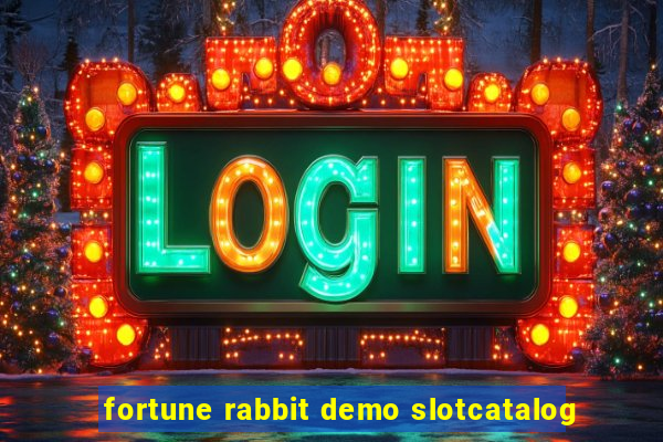 fortune rabbit demo slotcatalog